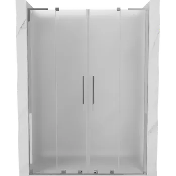Sprchové dveře Mexen Velar L Duo posuvné sprchové dveře 150 cm, matné, chrom - 871-150-003-32-01 Sprchové dveře