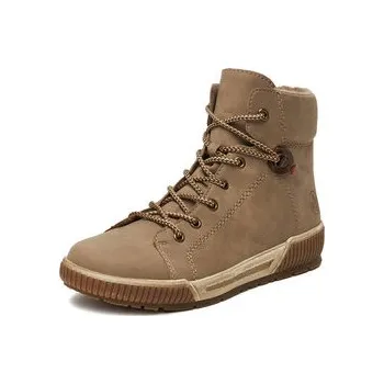 Dámská zimní obuv Kotníková obuv Rieker N0730-64 Béžová 38