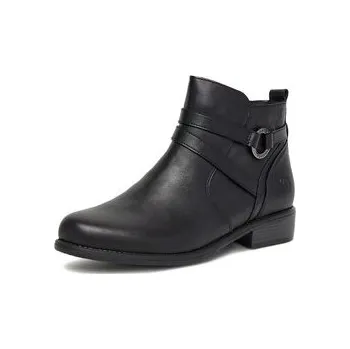 Dámské kozačky Polokozačky Remonte D0F77-00 Černá 36