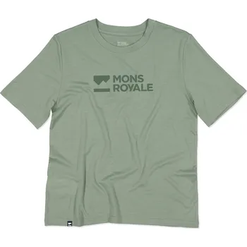 Pánské tričko triko MONS ROYALE ICON MERINO T-SHIRT WMNS willow Velikost: S