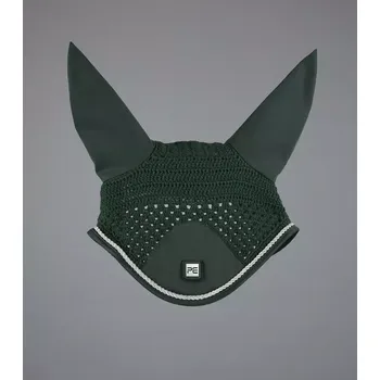 Koňská maska proti hmyzu Čabraka pro koně Premier Equine Salto Zelená L