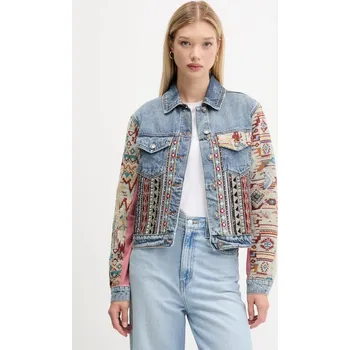 Dámská bunda Džínová bunda Desigual BOHO 25WWED10 modrá 55J, vel. M