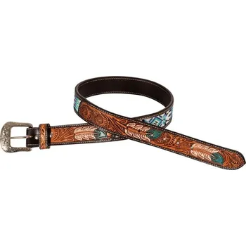 Opasek Kožený opasek s korálky Pool's 30"/76 cm