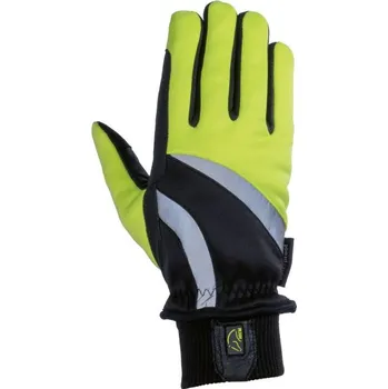 Jezdecké rukavice Jezdecké rukavice HKM Reflective L