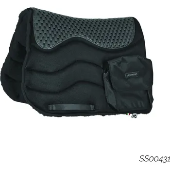 Trekingová podsedlová deka Burioni s kapsou Růžová