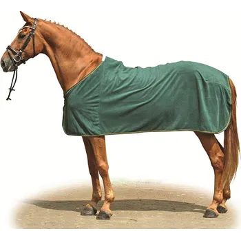 Deka pro koně Odpocovací deka HKM Černá/zlatá 145