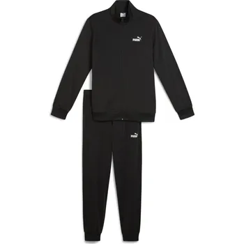 PUMA Pánská sportovní souprava Essentials PUMA S KAŠTANOVÁ|ZELENÁ|ČERNÁ