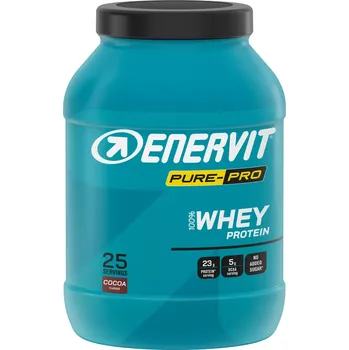 Protein Enervit 100% Whey Protein, dóza, 750 g kakao