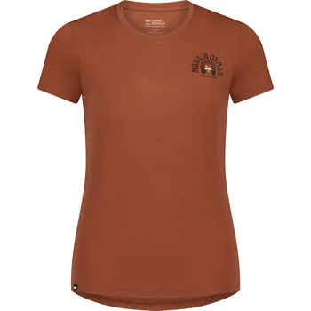 Pánské tričko triko MONS ROYALE ICON MERINO CLASSIC T-SHIRT WMNS sienna Velikost: S
