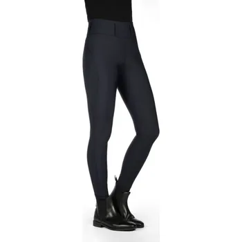 Jezdecké kalhoty Jezdecké legíny HKM Jil High Waist kneegrip Béžová 38
