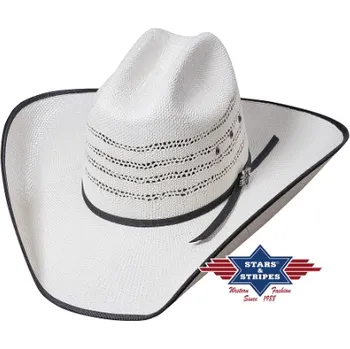 Vybavení pro jezdce Westernový klobouk Ashton II slaměný 60 cm