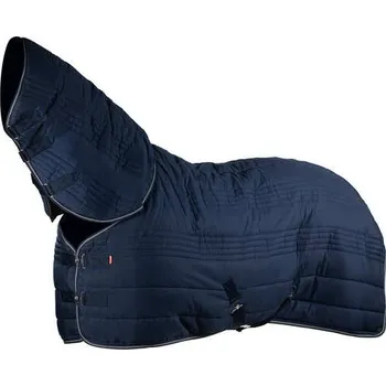 Deka pro koně Stájová deka Horze Kingsley Combo s pevným s krkem, 300g 125 cm