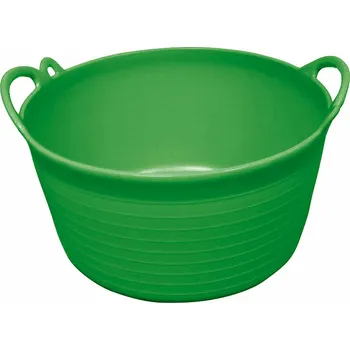 Síť na seno Plastový koš HIPPO-TONIC 12 l Zelená