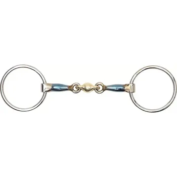 Udidlo pro koně Udidlo stihlové 2x lomené Shires Sweet Iron 15mm 5"