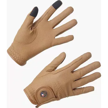 Jezdecké rukavice Dámské jezdecké rukavice Premier Equine Metaro Modrá XL