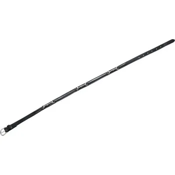 Opasek Kožený opasek EquiTheme "udidlo" Černá 80 cm (4'0")