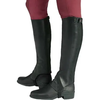 Chapsy Kožené minichapsy Horze Franci Soft Černá M