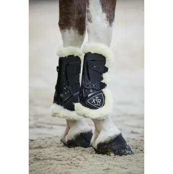 Ochrana nohy a ocasu Přední chrániče NORTON XTR s beránkem a bajonetovým zapínáním Černá FULL