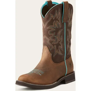 Jezdecká obuv Dámské westernové boty Ariat Delilah Round Toe 39 standard