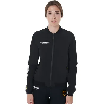 Dámská bomber bunda Scuderia Equestro černá XS