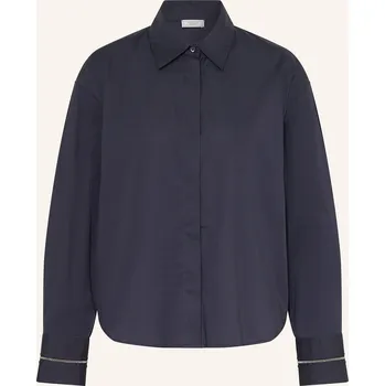 Dámská halenka Peserico Dámská Košilová Halenka S Ozdobnými Kamínky, tmavě...