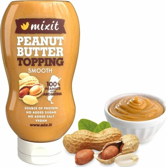 Mixit Peanut butter topping – Extra Smooth
