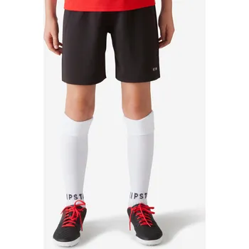Chlapecké kraťasy KIPSTA Dětské kraťasy Essential Club 14 LET ČERNÁ