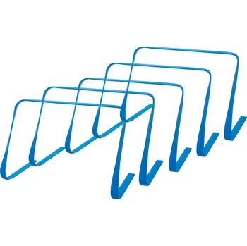 POWER SHOT Balení 5 pružných překážek - 30 cm ČERVENÁ