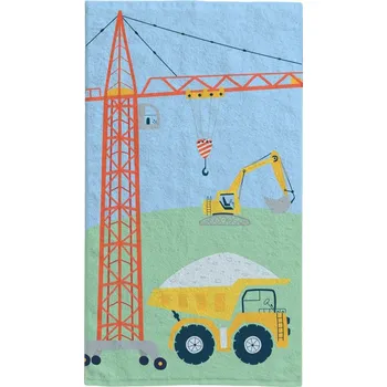 Dětský ručník - Staveniště 30x50