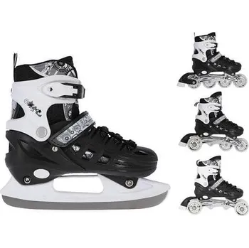 Kolečkové brusle Brusle NILS EXTREME NH10905 4v1 černé L(39-42)