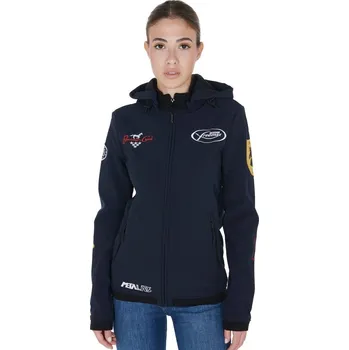 Jezdecká mikina Termo mikina POOL´S MULTILOGO Navy XS