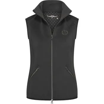 Dámská vesta Equestro Blend Černá XS