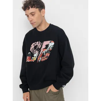 Pánská mikina Nike SB Bb Ssnl Gfx Crew (black/white) L, černá