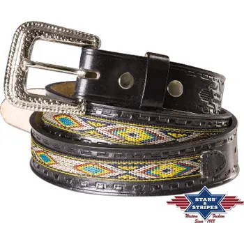 Opasek Kožený opasek WG-112 36 inch (91 cm)