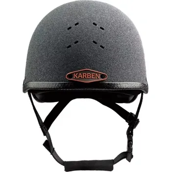 Jezdecká přilba Jezdecká přilba Karben Junior Černá 53