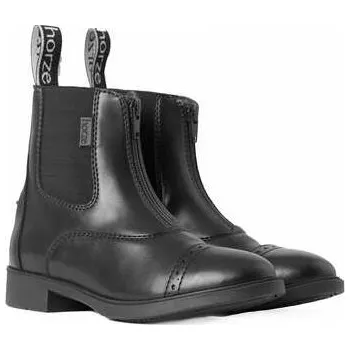 Jezdecká obuv Jezdecká pérka Horze Wexford Jodhpur 37 Černá