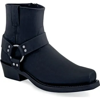 Jezdecká obuv Pánské westernové nízké boty OLD WEST MB205 Černá 40