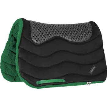 Trekková podsedlová dečka s gelem pro vytrvalost Zelená