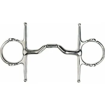 Udidlo pro koně Udidlo fuga roubík s válečkem METALAB ELITE 13,5