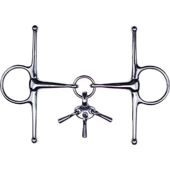 Udidlo pro koně Udidlo FEELING roubíkové udidlo s hračkou 13,5 cm