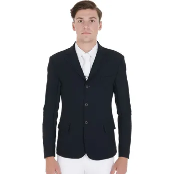 Jezdecké sako Pánské závodní sako Equestro Navy XS