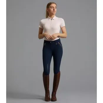 Jezdecké kalhoty Dámské jezdecké rajtky Premier Equine Milliania Navy 40