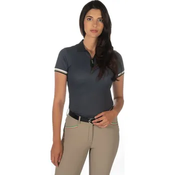 Dámské polo tričko HKM -Amalfi- Černá XXL