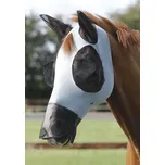 Elastická maska proti hmyzu s krytem nosu Premier Equine Lycra 70% UV Šedivá L
