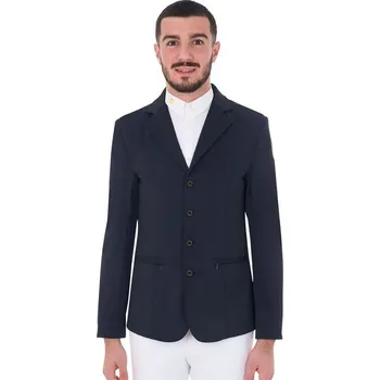 Jezdecké sako Pánské závodní sako s logem Equestro Navy L