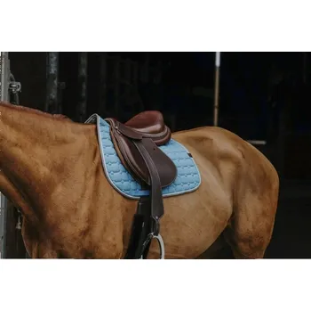 Vybavení pro koně Podsedlová dečka EQUITHEME Orion Tyrkysová