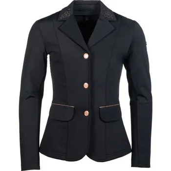 Vybavení pro jezdce Dětské závodní sako HKM Flora Kids černá 152