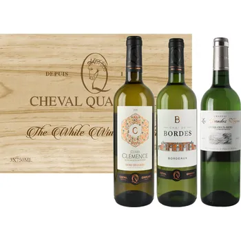 Víno Selection of Bordeaux Blanc - dřevěná kazeta
