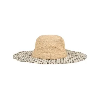 Klobouk Klobouk Tommy Hilfiger Beach Summer Straw Hat AW0AW16042 Écru OS