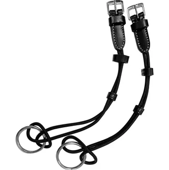 Udidlo pro koně Lícnice k udidlu fuga METALAB Hnědá 12 cm